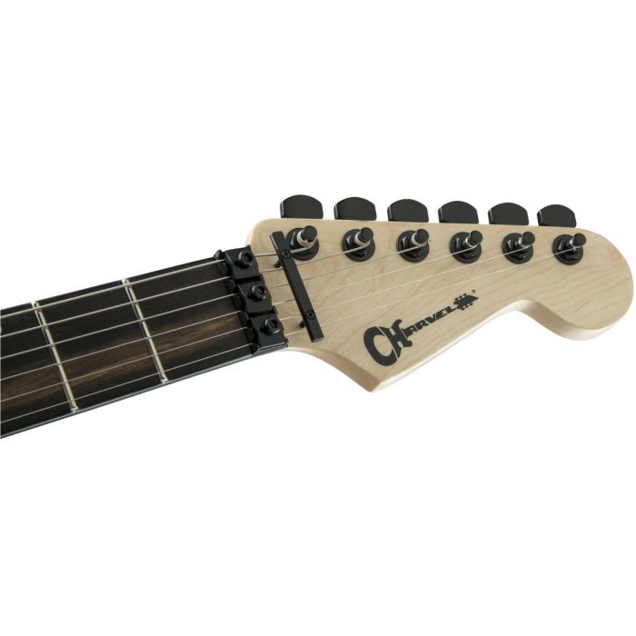 Front headstock view of a Charvel Pro Mod DK24 guitar