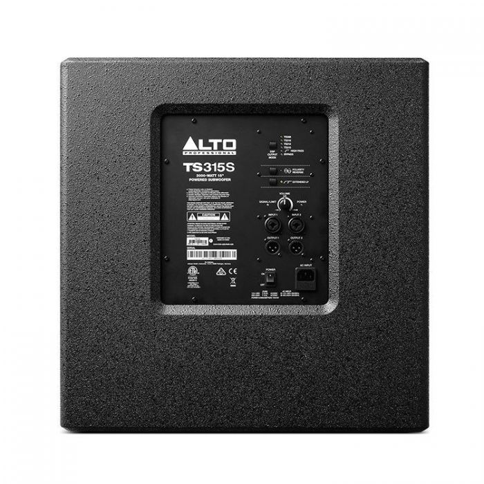 Alto TrueSonic 3 TS315S Powered Subwoofer Rear