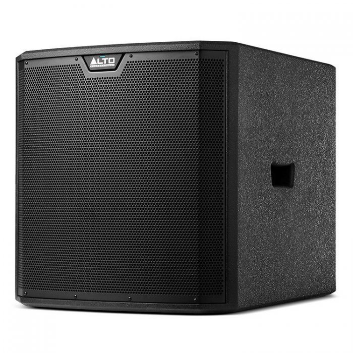 Side Angle View of Alto TrueSonic 3 TS315S Powered Subwoofer