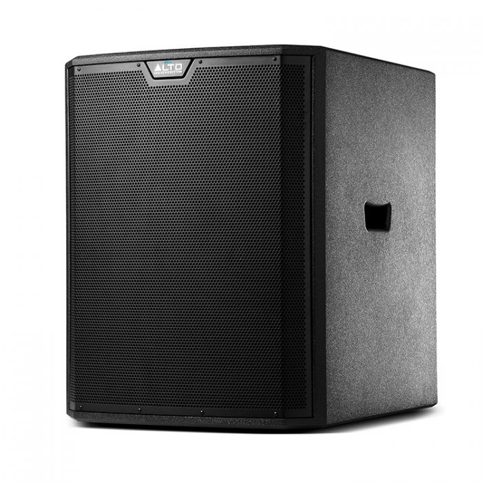Side Angle View of Alto TS318S Active Subwoofer