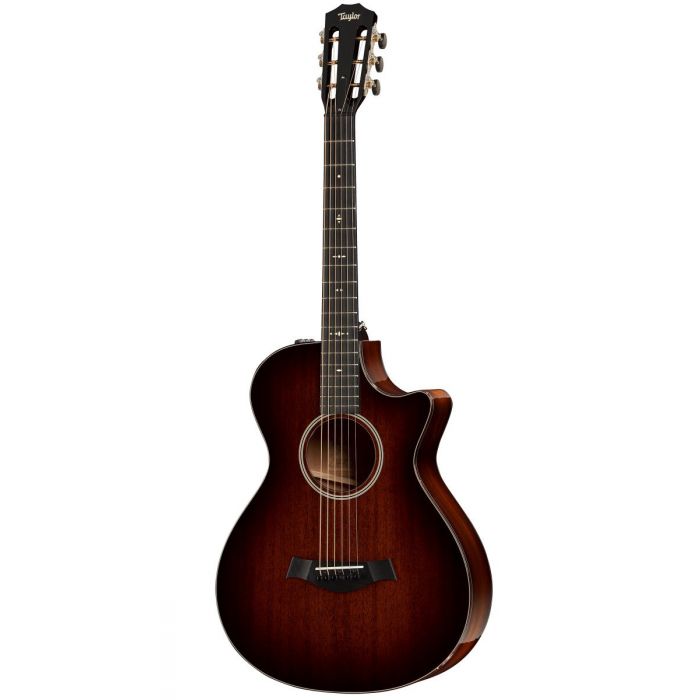 Full frontal view of a Taylor 522ce 12-Fret V-Class Electro Acoustic Guitar