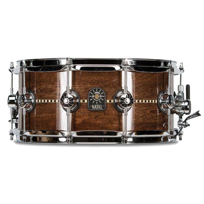Natal Tulipwood Inlay 13" x 6.5" Snare in Gloss