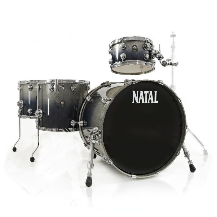 Natal Originals Maple 22" 4-Piece Shell Pack in Midnight Sparkle Fade