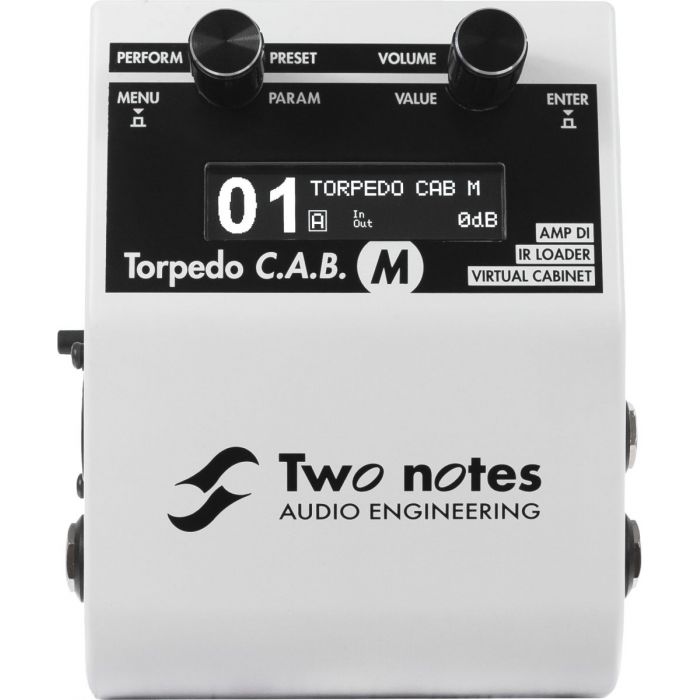 Full front view of a Two Notes Audio Engineering Torpedo CAB M