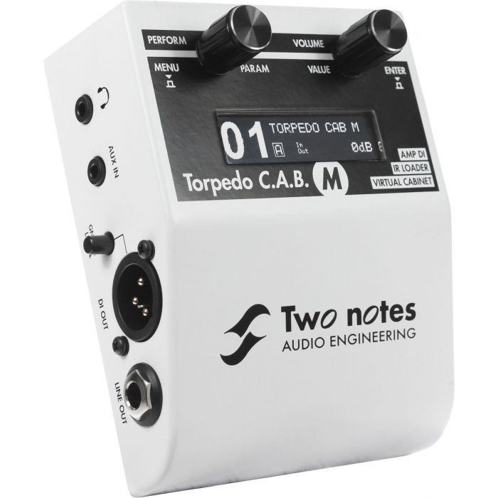 Front right angled view of a Two Notes Audio Engineering Torpedo CAB M