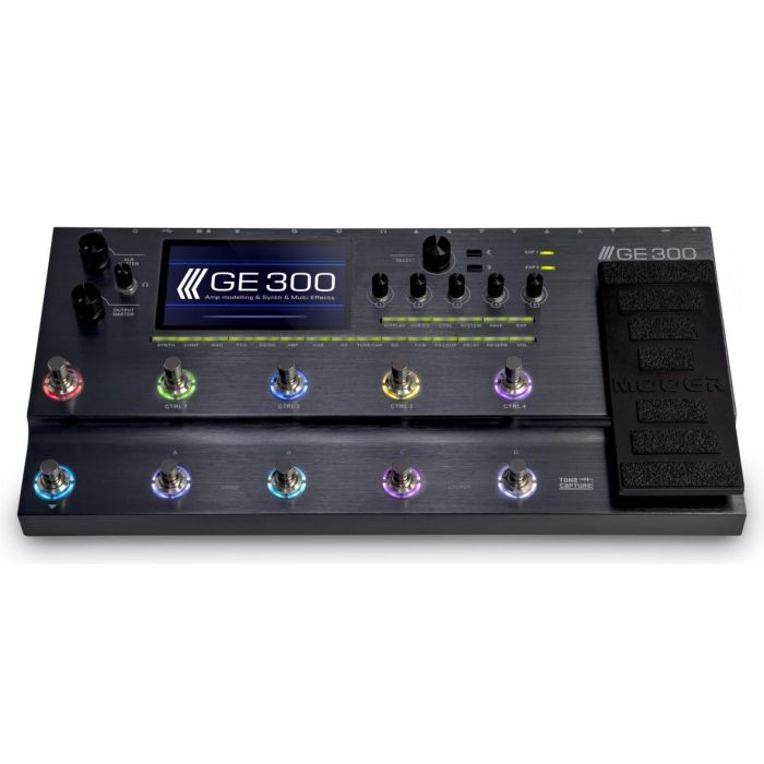 Full frontal image of a Mooer GE300 Multi FX Pedal