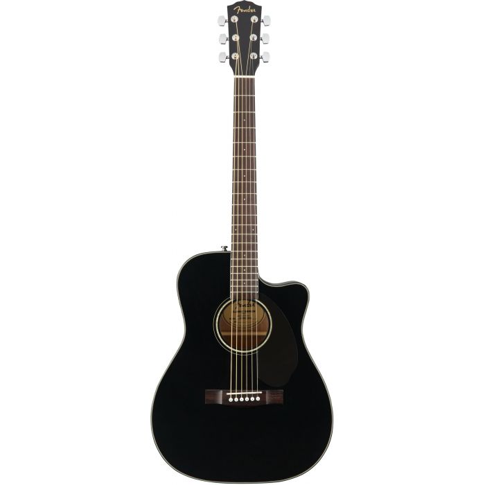 Fender CC-60SCE Concert Electro-Acoustic Guitar Black
