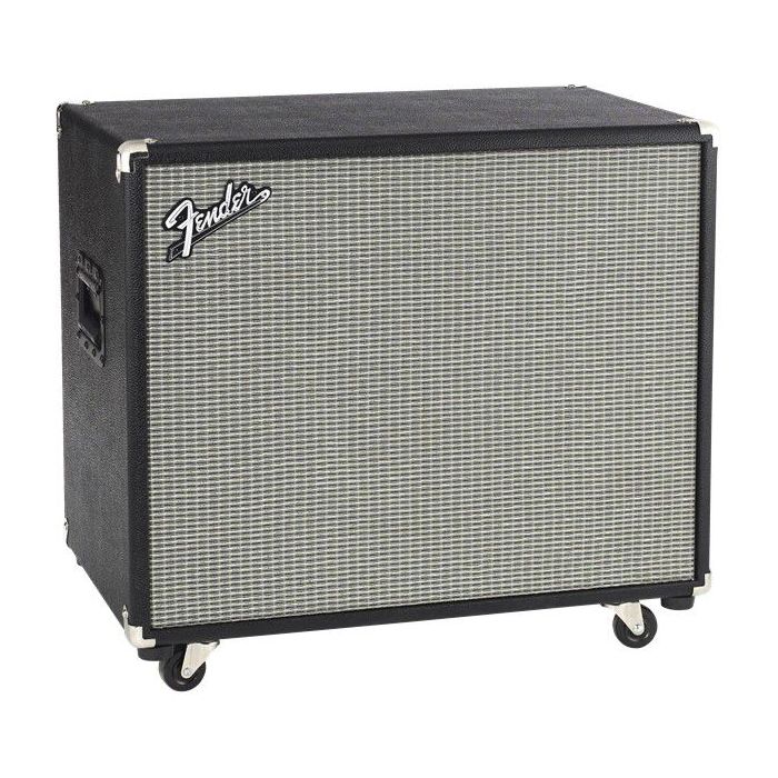Front left angle view of a Fender Bassman 115 Neo Bass Cabinet