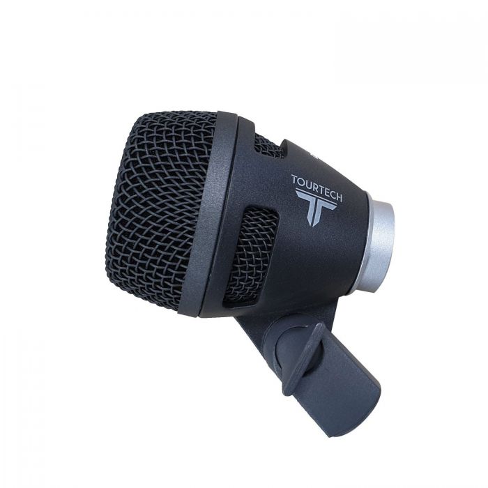 Left Side of TourTech DM220K Dynamic Drum Microphone
