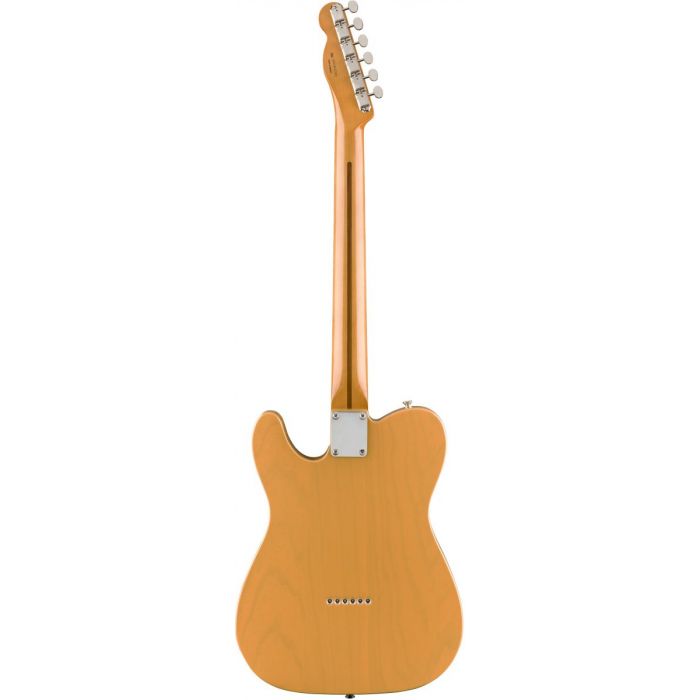 Full rear view of a Fender Vintera 50s Telecaster Modified MN Butterscotch Blonde