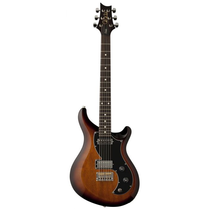 Full frontal view of a PRS S2 Vela McCarty Tobacco Sunburst Electric Guitar