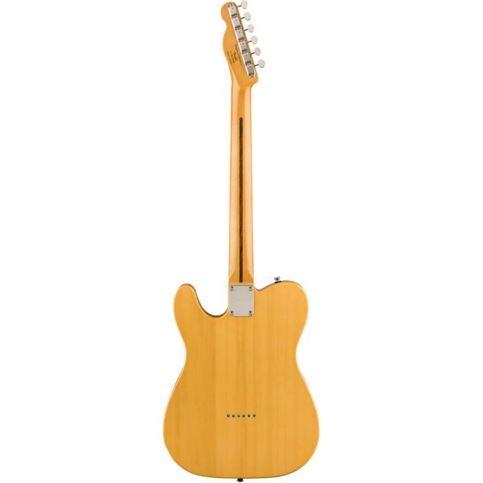 Full rear view of a Squier Classic Vibe 50s Telecaster MN Butterscotch Blonde