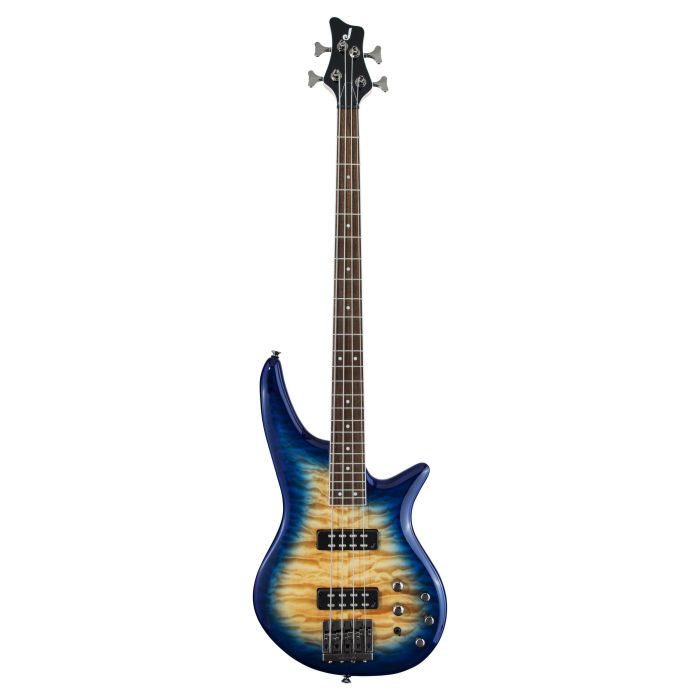 Jackson Spectra Bass JS3Q Bass Guitar Amber Blue Burst