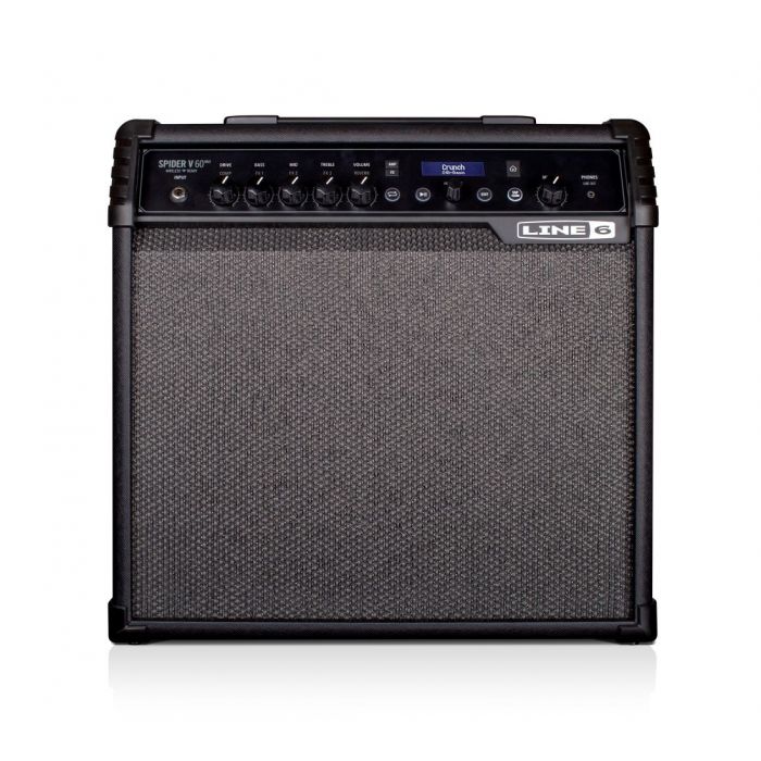 Full frontal view of a Line 6 Spider V60 MK2 Guitar Combo Amp