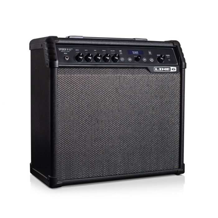 Front right angled view of a Line 6 Spider V60 MK2 Guitar Combo Amp