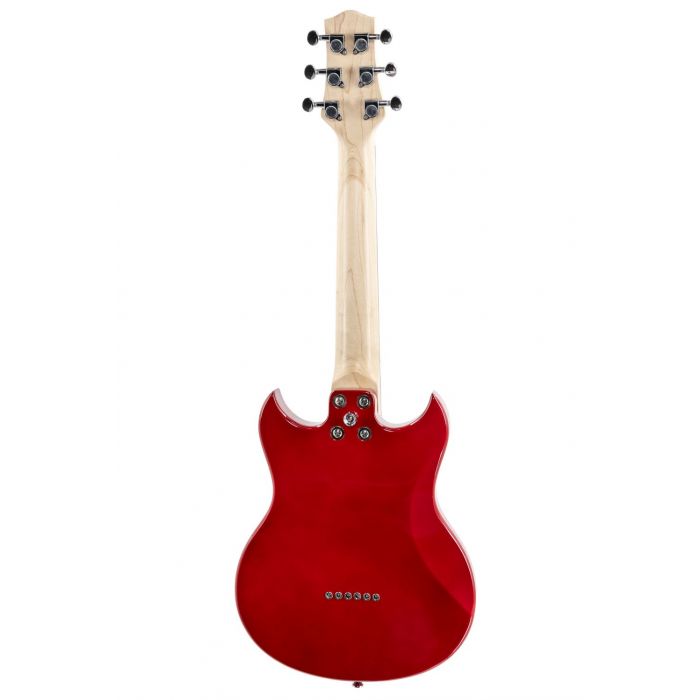 Rear View of Vox SDC-1 Mini Electric Guitar Red