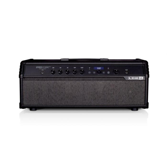 Full frontal view of a Line 6 Spider V240HC MKII Guitar Amplifier Head
