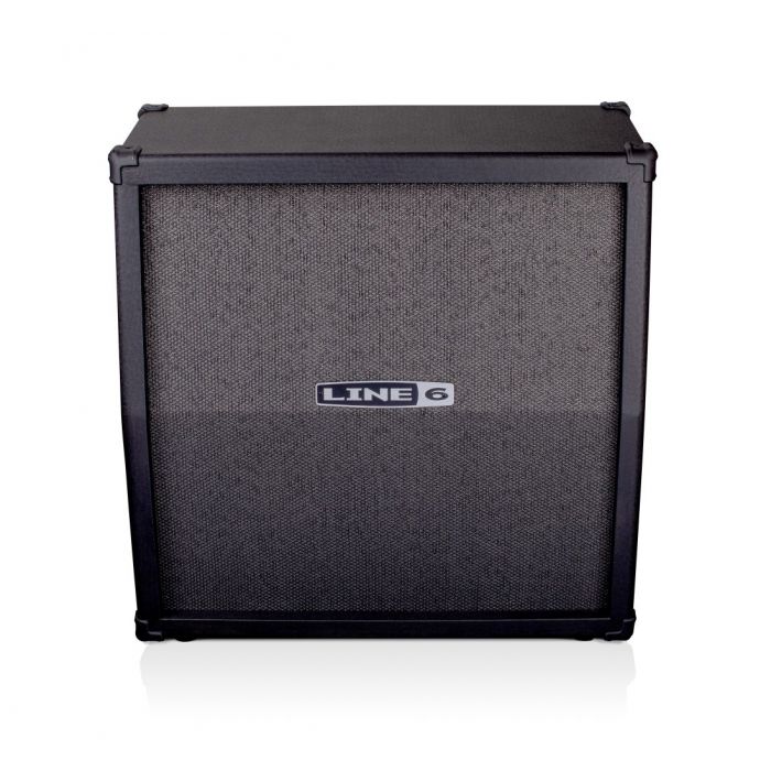 Front tilted view of a Line 6 Spider V412 MKII 4 x 12 Guitar Cabinet