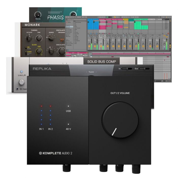 Native Instruments Komplete Audio 2 Interface with Software