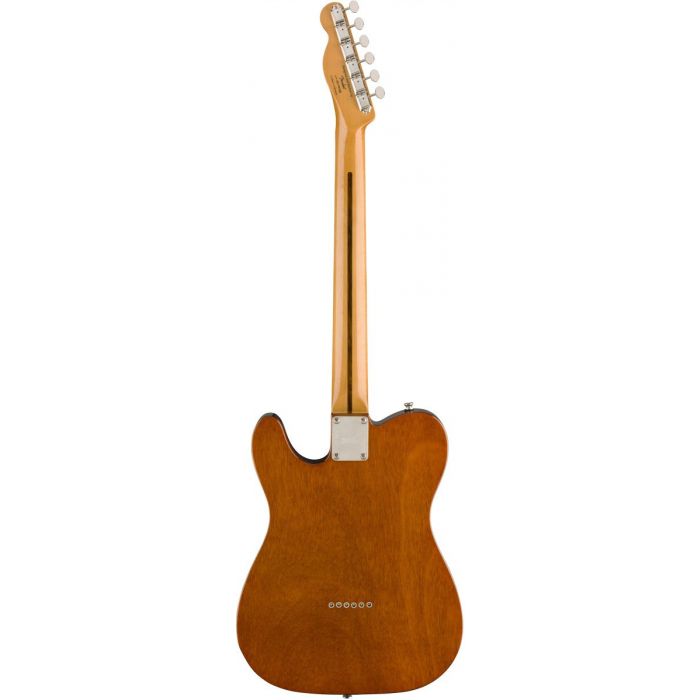 Full rear view of a Squier Classic Vibe 60s Telecaster Thinline MN Natural