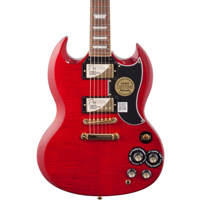 Epiphone Limited Edition G-400 Deluxe PRO Body Detail