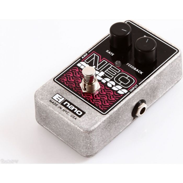 Full view of a Electro Harmonix Neo Mistress Flanger Guitar Effects Pedal