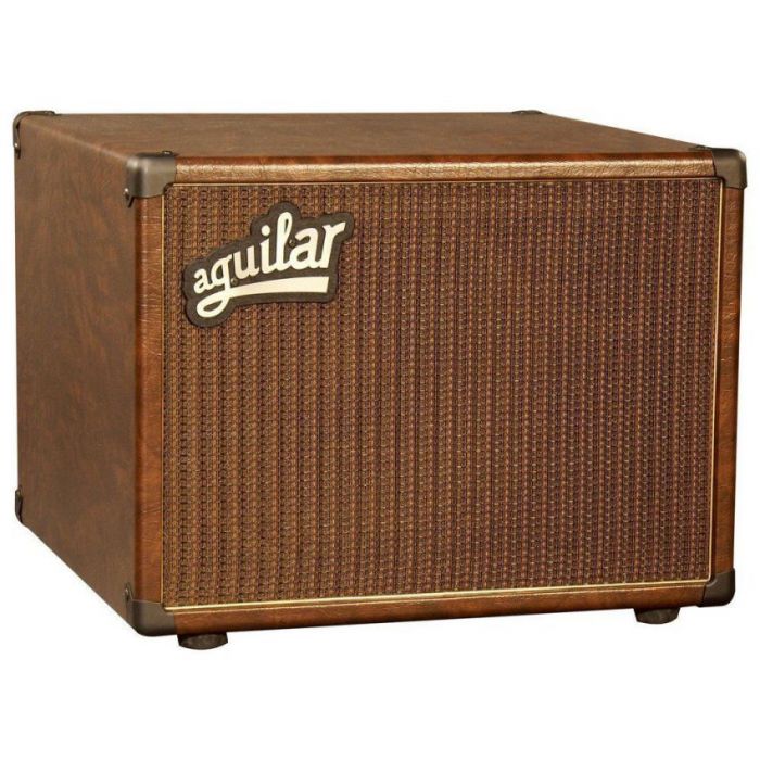 Full view of an Aguilar DB112 Bass Cabinet - Chocolate Thunder