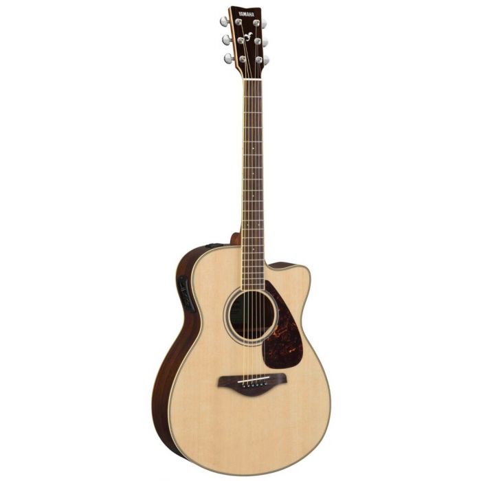 Full front view of a Yamaha FSX830C Acoustic in Natural