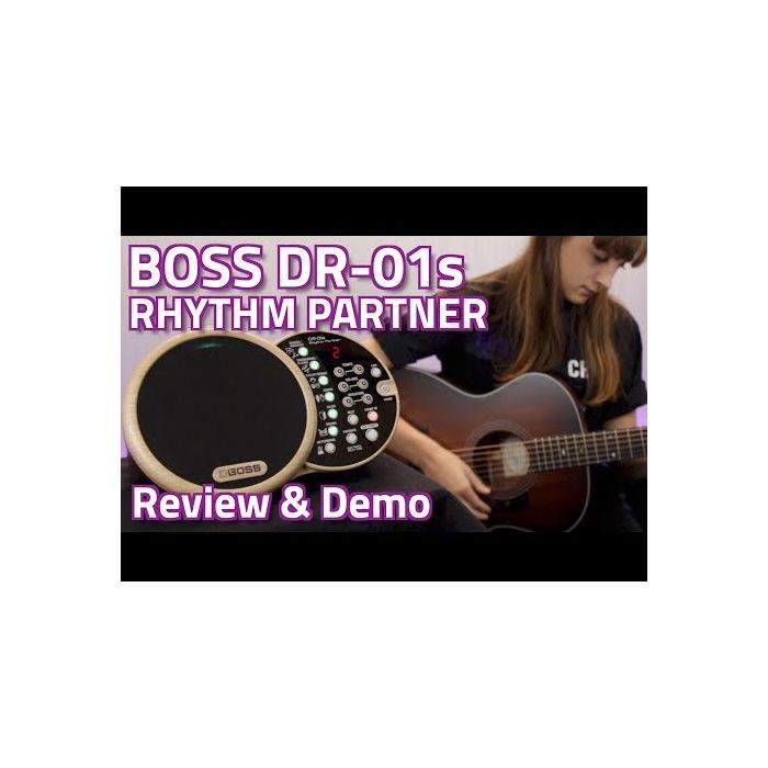 BOSS DR-01S Rhythm Partner Organic Grooves Generator