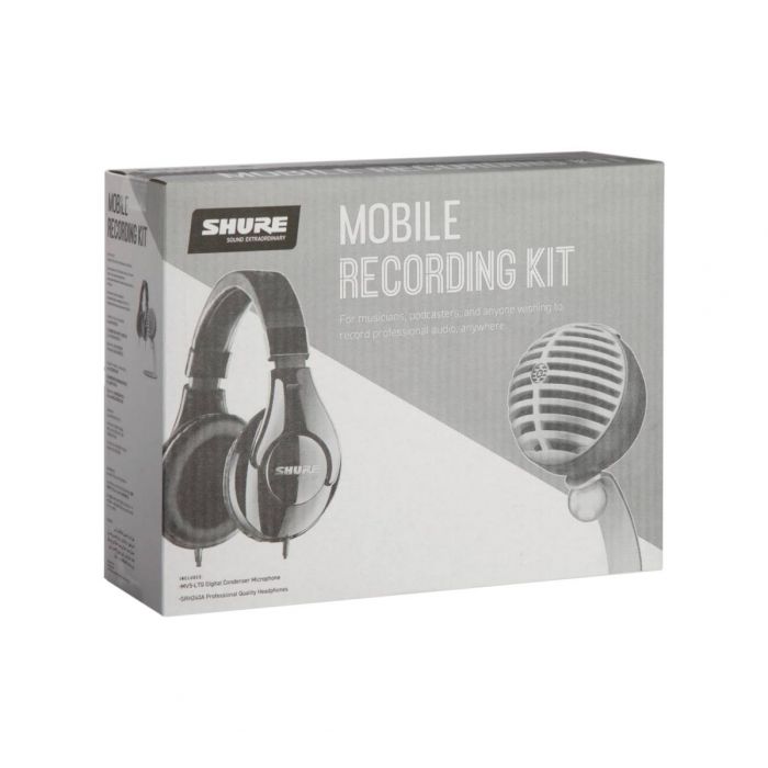 Shure Mobile Recording Kit Packaging