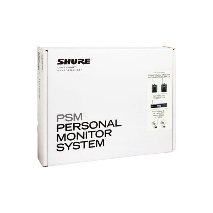 Shure PSM300 Twinpack Pro Wireless Monitoring System Packaging