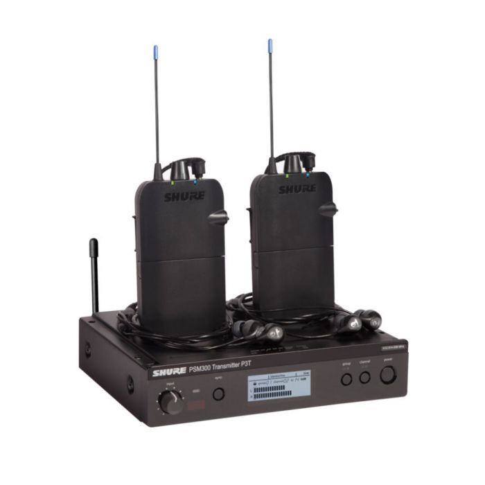 Shure PSM300 Twinpack Wireless Monitoring System