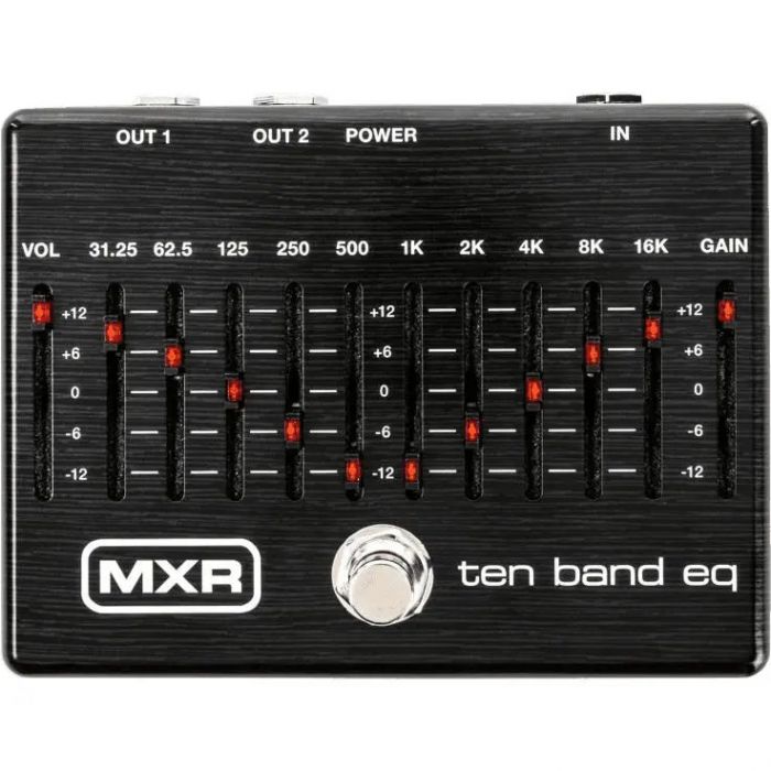 MXR 10 Band EQ Pedal Black Limited Edition