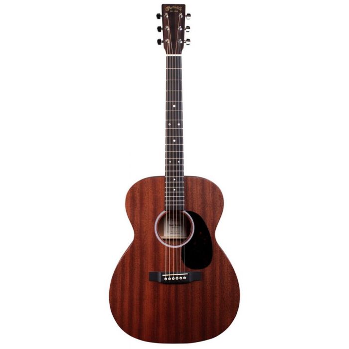 Full frontal view of a Martin 000-10E Sapele Electro Acoustic Guitar
