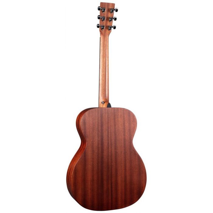 Full rear-side view of a Martin 000-10E Sapele Electro Acoustic Guitar