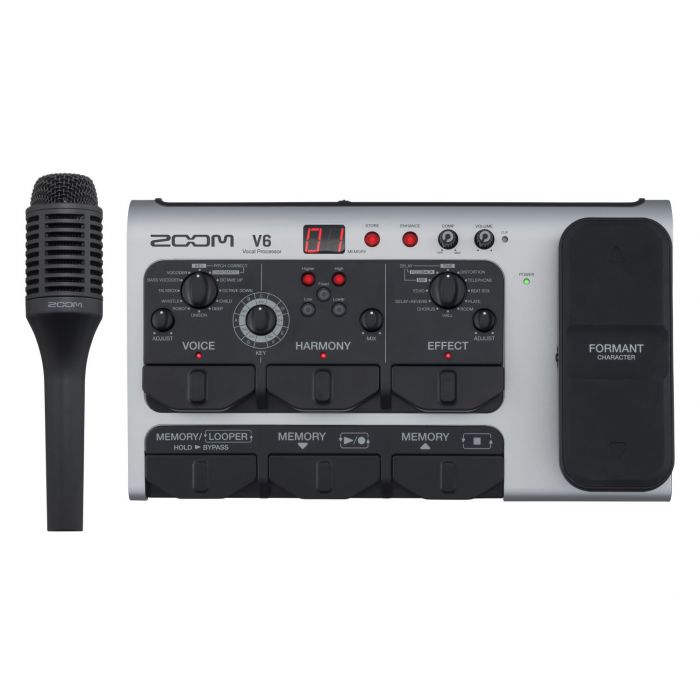 Zoom V6 Vocal Processor with SGV-6 Microphone