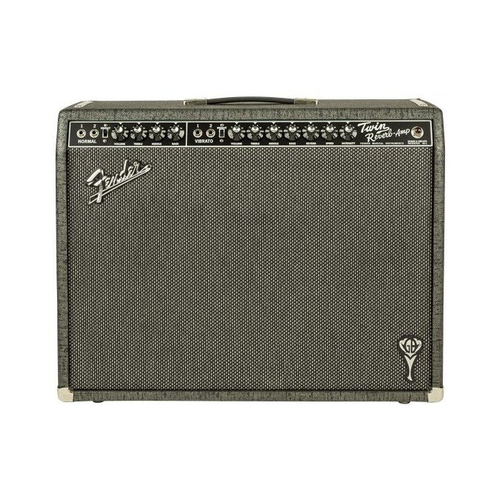 Full frontal view of a Fender GB Twin Reverb Valve Amplifier