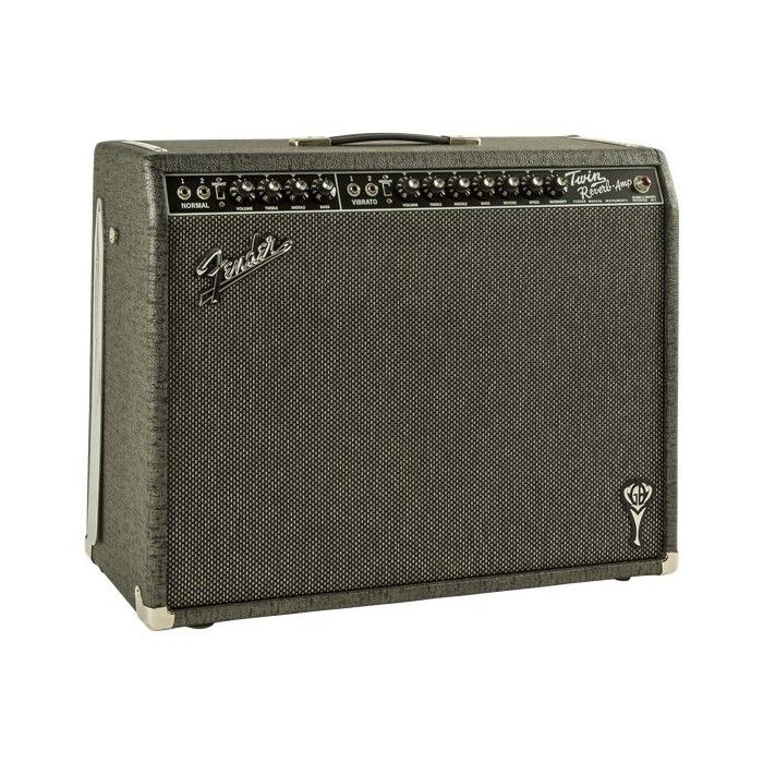 Front right angled view of a Fender GB Twin Reverb Valve Amplifier