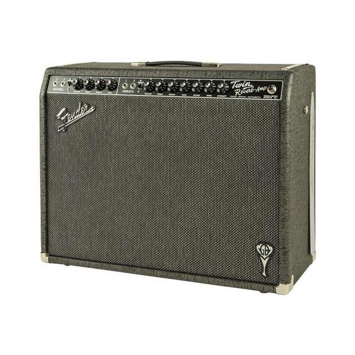 Front left angled view of a Fender GB Twin Reverb Valve Amplifier