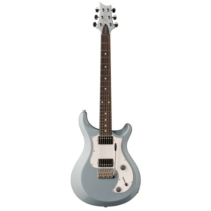 Full frontal view of a PRS S2 Standard 22 Electric Guitar Frost Blue Metallic