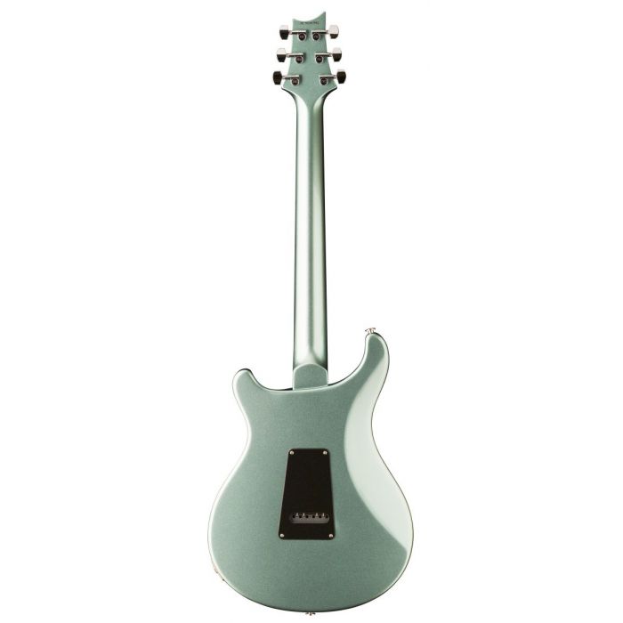 Full rear-sided view of a PRS S2 Standard 22 Electric Guitar Frost Green Metallic