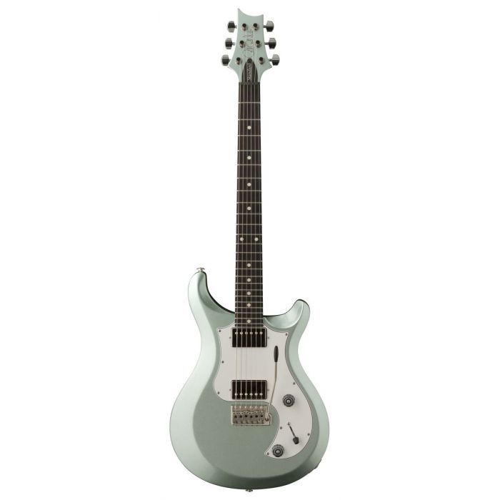 Full frontal view of a PRS S2 Standard 24 Electric Guitar Frost Green Metallic