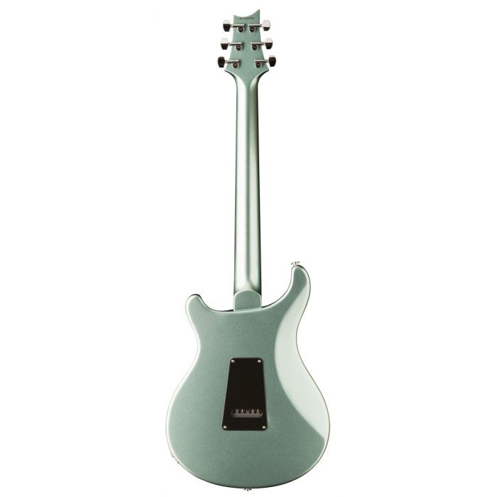 Full rear-sided view of a PRS S2 Standard 24 Electric Guitar Frost Green Metallic
