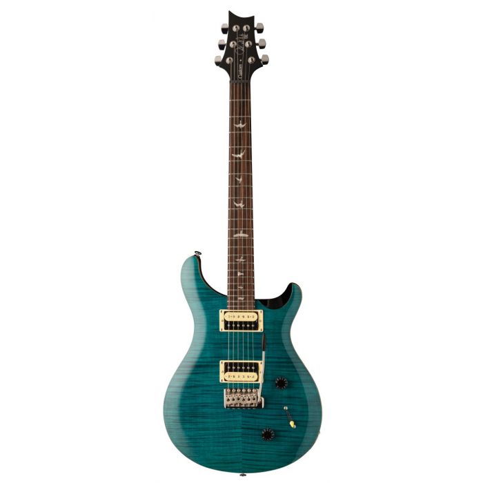 Full frontal view of a PRS SE Custom 22 Sapphire Electric Guitar