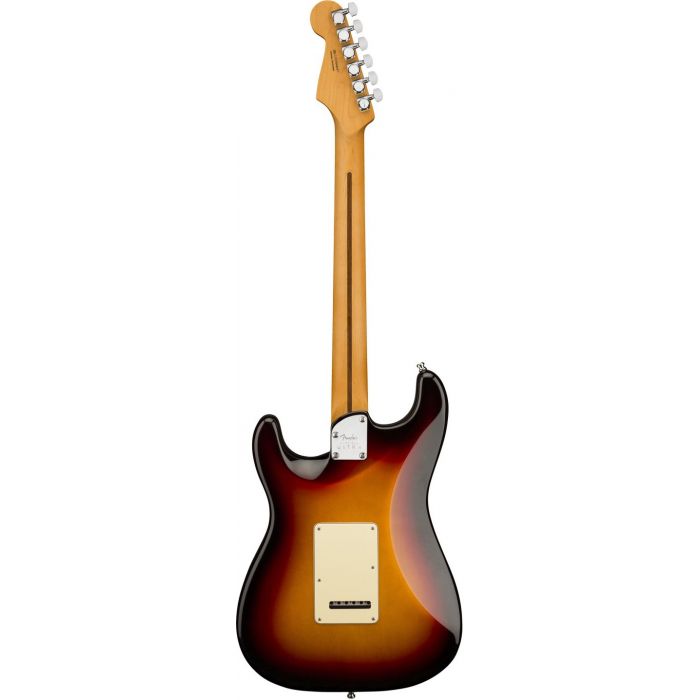 Rear View of Fender American Ultra Stratocaster RW Ultraburst