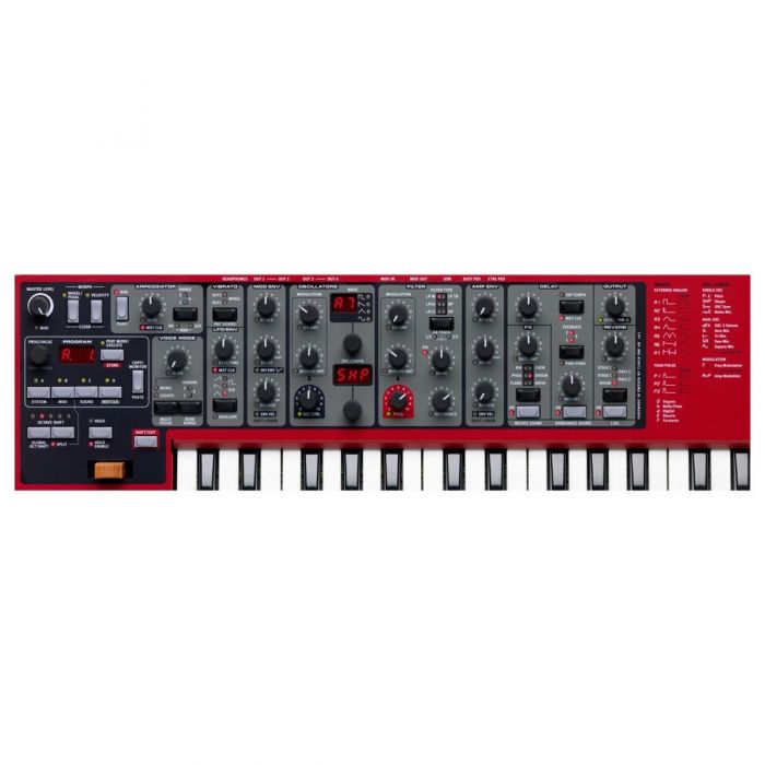 Nord Lead A1 Synthesizer Top Panel