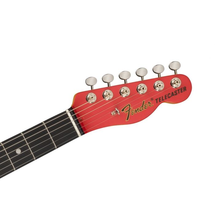Fender Limited Edition Two-Tone Telecaster Fiesta Red Headstock