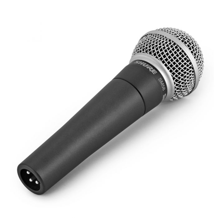 Shure SM58 Dynamic Microphone angle in mic clip