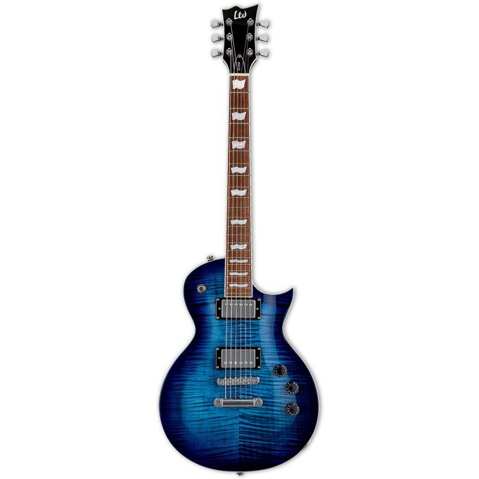 Cobalt Blue, single cutaway guitar, from the ESP LTD series