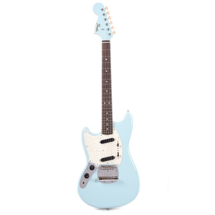 Fender Japan Traditional 60s Mustang Left Hand in Sonic Blue